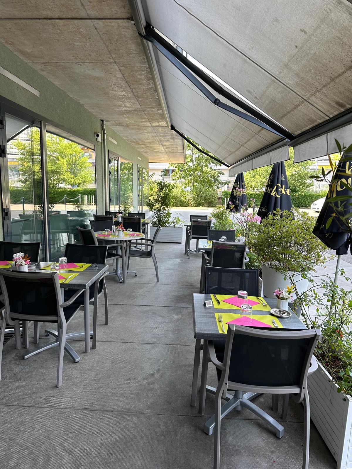 Terrasse du restaurant